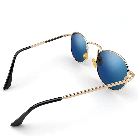 Floyd Eyewear Sunglasses golden blue & black