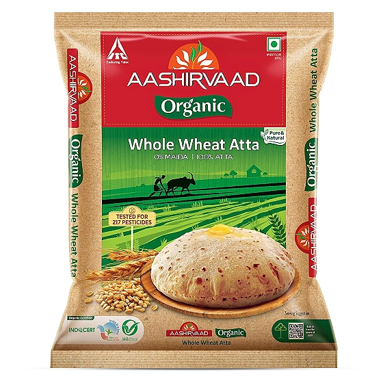 Aashirvaad Organic Whole Wheat Atta
