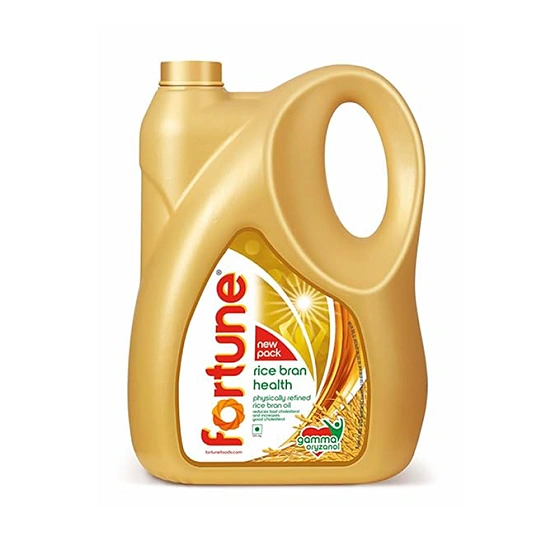 Fortune Rice Bran Health Oil | Reduces Bad Cholesterol | Rich in Gamma Oryzanol | 3L/2.5 Kg Jar