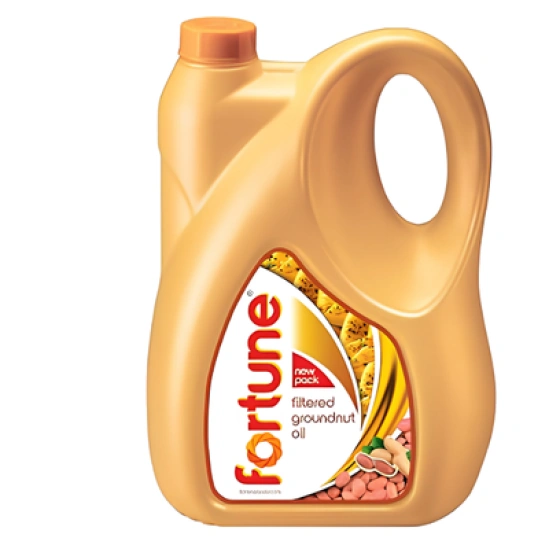 Fortune Filtered Groundnut Oil 5L/4.35 Kg Jar