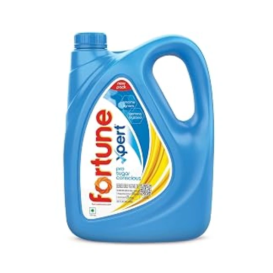 Fortune Xpert Pro Sugar Conscious Edible Oil, Jar, 5 L