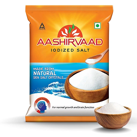 Aashirvaad Iodized Salt 1kg