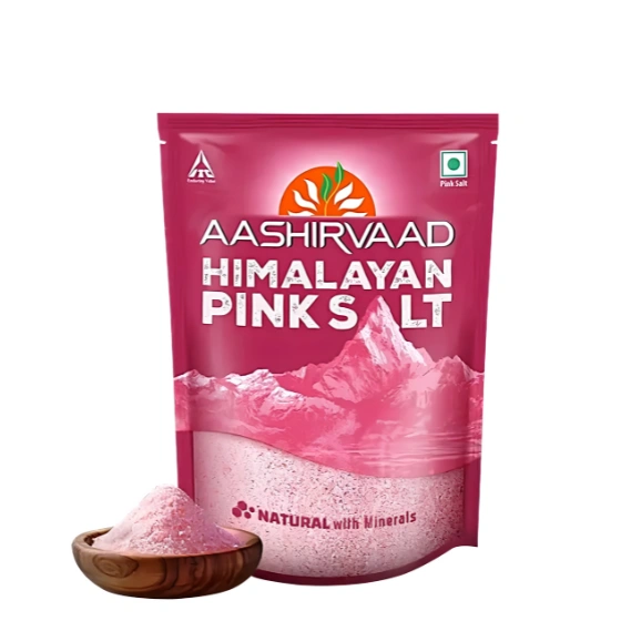 Aashirvaad Himalayan Pink Salt/Sendha Namak 1 kg