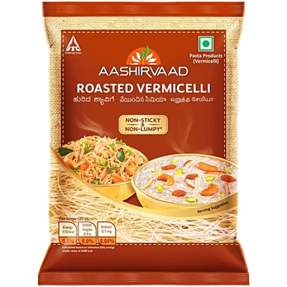 Aashirvaad Roasted Vermicelli, Made From Wheat, No Maida, 850 g