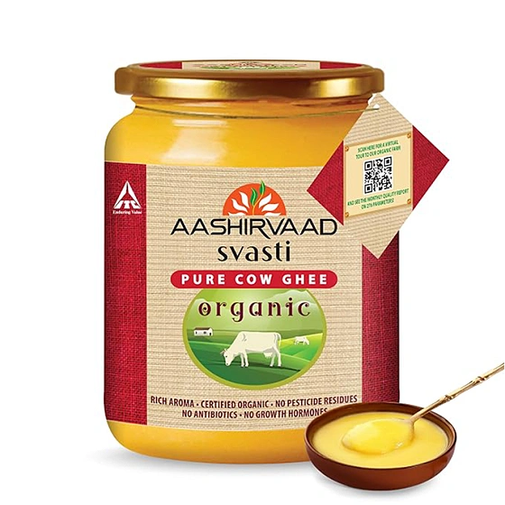 Aashirvaad Svasti Pure Cow Ghee 500ml