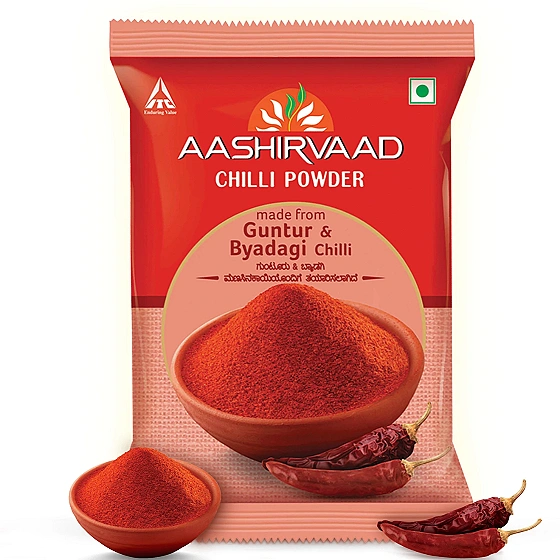 Aashirvaad Guntur & Byadagi Chilli 50 g