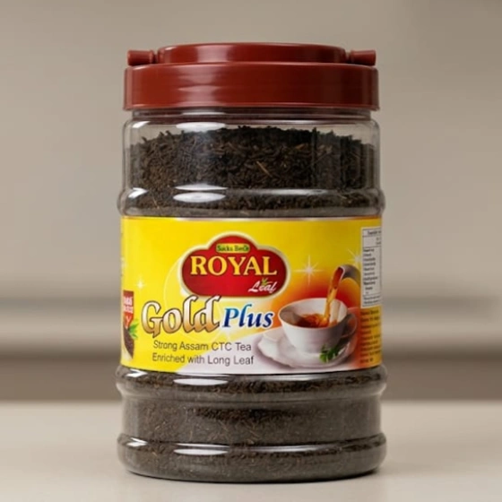 Royal Gold Plus Tea Leaves, 500 gm