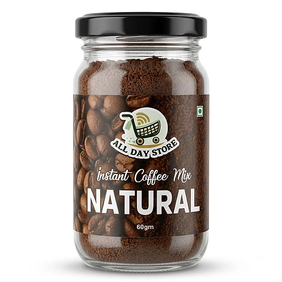 Instant coffee - natural (60gm) All Day Store